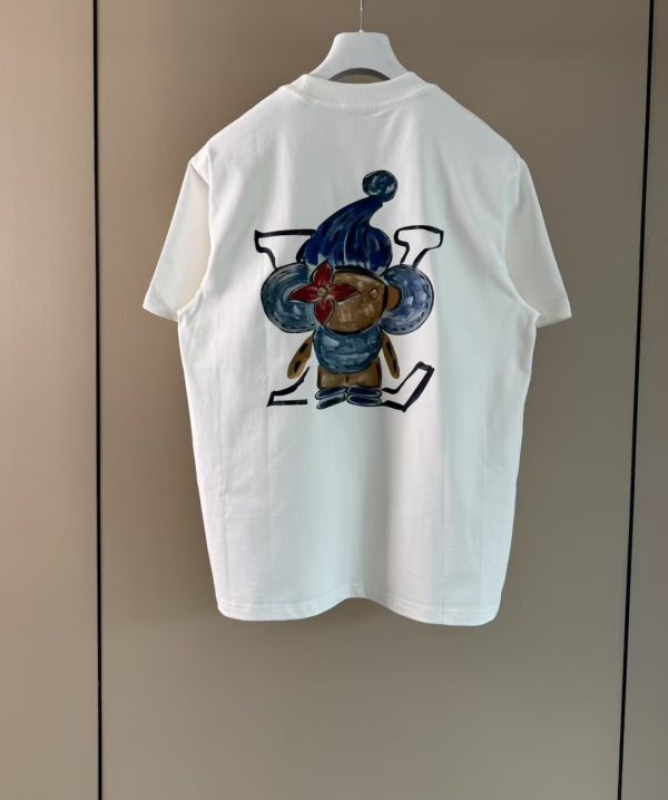 手绘人卡通印花