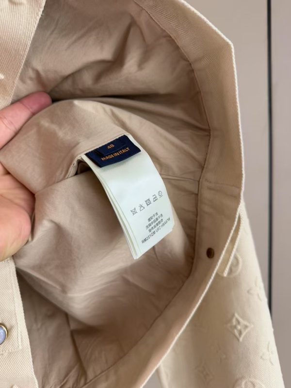 重工款满压花牛仔外套