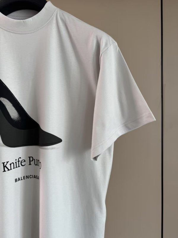 新款高跟鞋印花顶NEW炫酷短袖