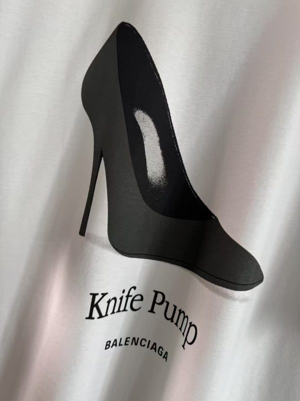 新款高跟鞋印花顶NEW炫酷短袖