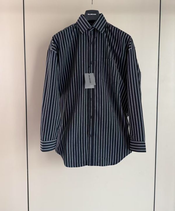 棉布长袖翻领衬衣