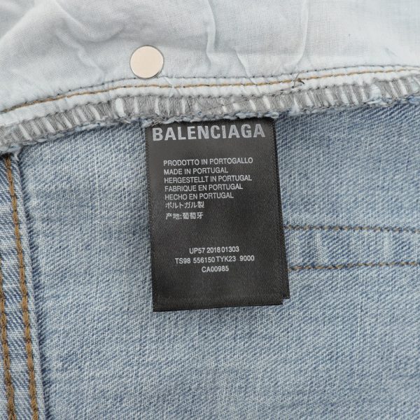 隐藏涂染脏脏破洞牛仔长裤