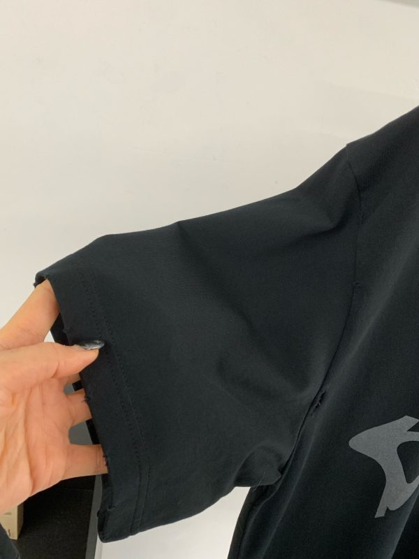 溶解简约印花短袖T恤