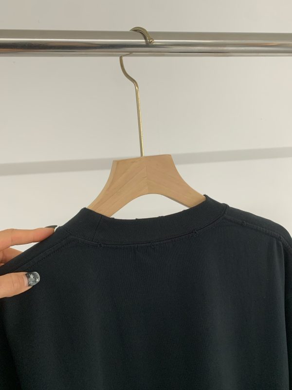 溶解简约印花短袖T恤