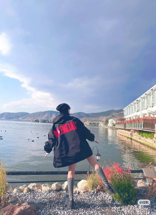 经典胶带夹克外套