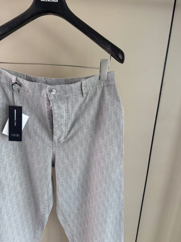 棉质牛仔布长裤