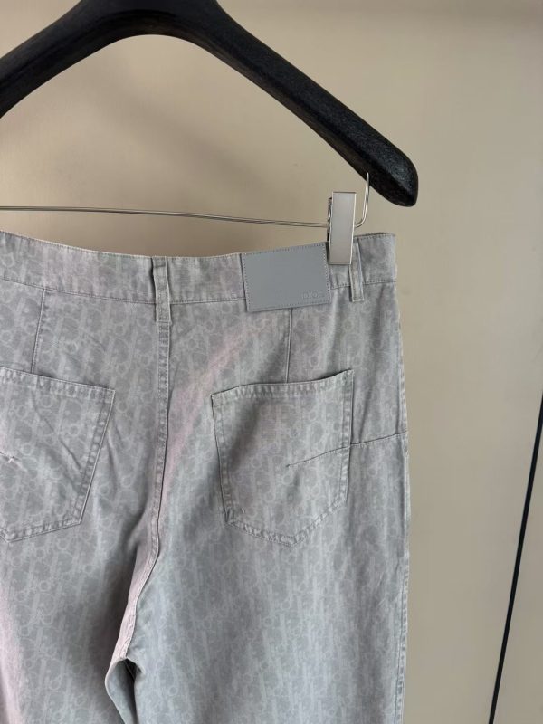 棉质牛仔布长裤