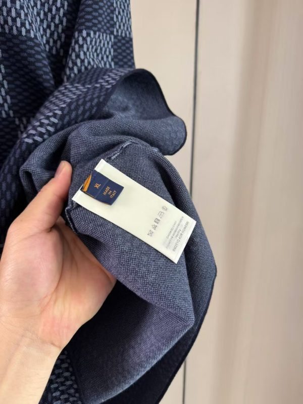 水晶贴片棋盘短袖针织上衣