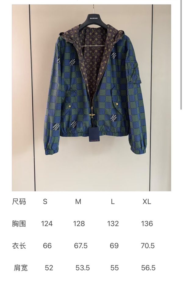 双面穿连帽梭织外套