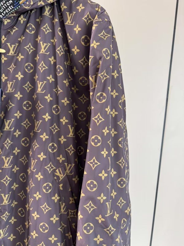 双面穿连帽梭织外套