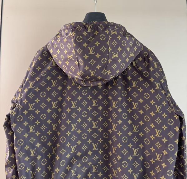 双面穿连帽梭织外套